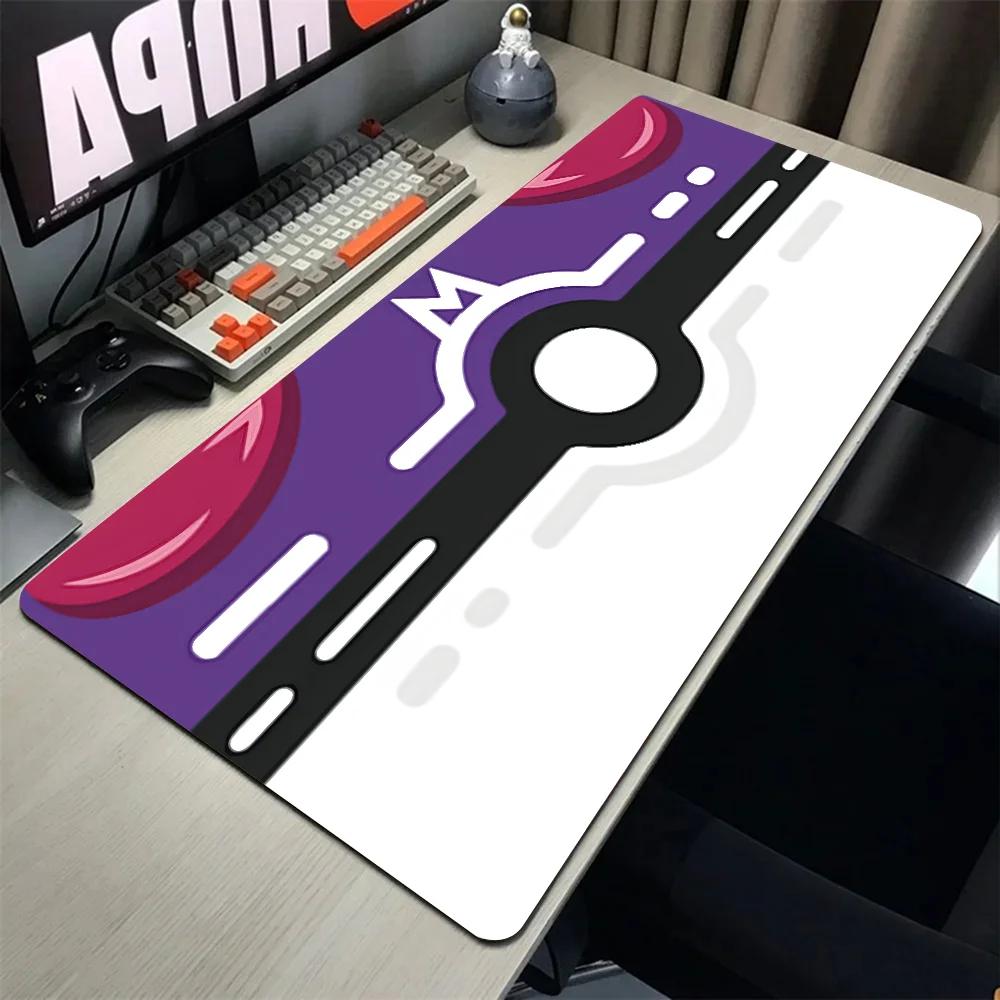 PPokemon Ball Mousepad Mouse Mat Desk Mat With Pad Gaming Accessories Prime Gaming XXL Keyboard Pad Padding Mat