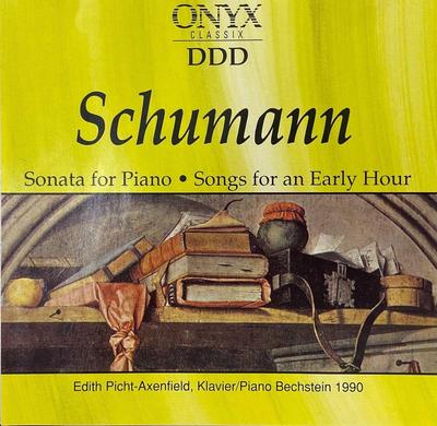 CD  - Schumann-Sonate für Klavier  UC036 Japan ObiSoul/Funk Gebraucht