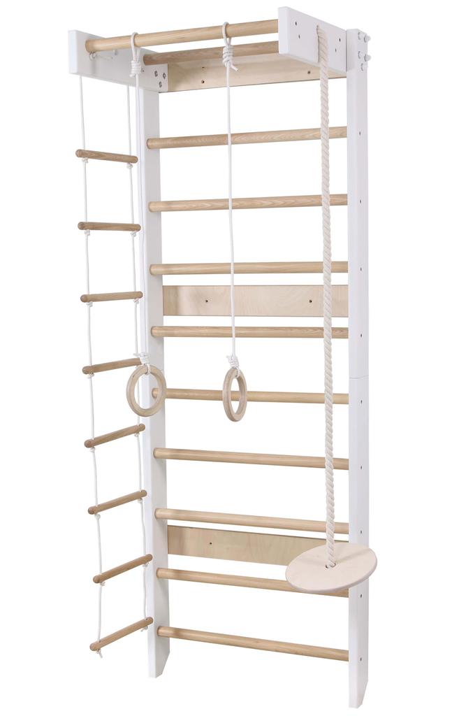 Gymnastic ladder Skandi white-wood