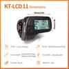 Elektrisches Fahrrad Display 24V 36V 48V für KT Controller E-Bike Zubehör Teile KT Display KT-LCD11 Mini Display
