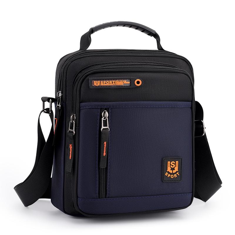 Men's Business Crossbody Shoulder Bag – Durable Oxford Cloth Sling with Big Capacity & Multiple Compartments