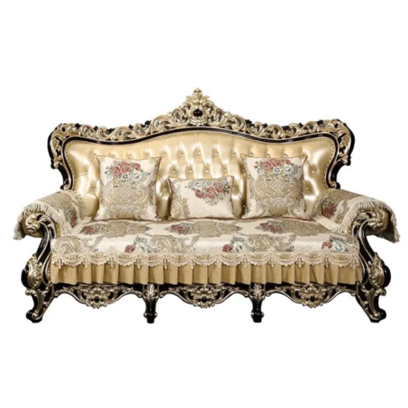 Big Hem Style Sofa Cushion Anti Slip All Season Universal High-end Sofa Cushion Luxurious Cover Cloth Cushion Seat Towels