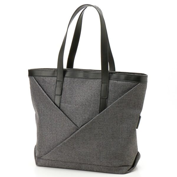 Isaac Linnen-achtige Initial Tote Bag, Medium, Geel (40)