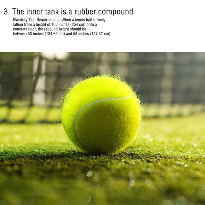 Primary Practice Tennis 1 Meter Stretch Training Tennis Match Training High Flexibility Chemical Fiber Tennis Balls School Club