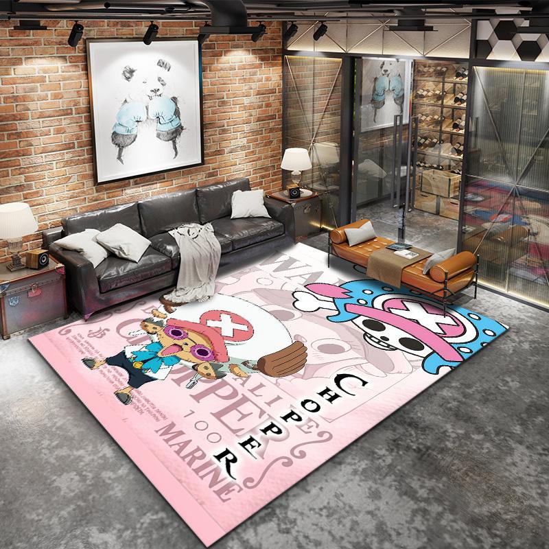 One Piece Tony Tony Chopper Tapijt Vloerkleed Voor Woonkamer Slaapkamer Huis Bank Decoratie, Kinderen Spelen Antislip Vloermat