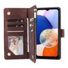 For Samsung Galaxy A25 5G (Global) (161.0 x 76.5 x 8.3mm) Case Stand Leather Wallet Flip Phone Cover
