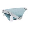 Coach Charter 34 Solid Color Embossed Logo Classic Floral Fabric Chest Bag Waist Bag Large Unisex Bags Blue CJ825-PBU