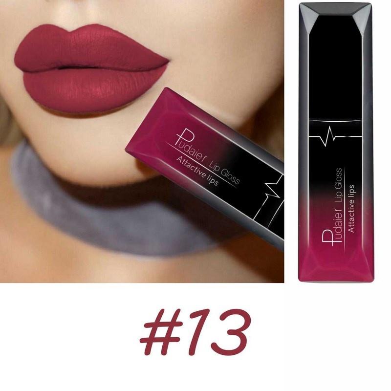 Matte Liquid Lipstick - Waterproof, Matte & Glossy, Nude To Red Hues - Long-lasting, Hydrating Formula - Waterproof Matte Velvet Lip Tint