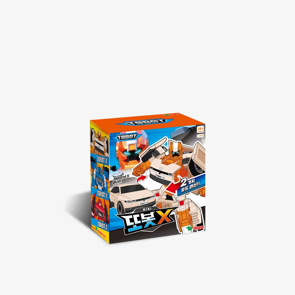 [young toys] Mini Tobot X Transforming Robot Action Figure (2 Modes)