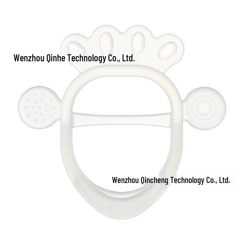 Silicone Teething Wristband for Infants & Toddlers - Anti-Biting, Food-Grade Chewy Toy & Hand Cover.