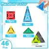 Magnetic Building Blocks DIY Magnets Toys Colorful STEM Stacking Architectural graphic Assembly Learning Educational Gift Toys