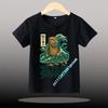 Children Unisex T-shirt Girl Boy Italian Brainrot Animals Kids Tung Tung Tung Sahur Short Sleeve Funny Meme Tee Summer Clothing