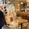 Phone Case: 2D Flat, Suitable for Samsung Galaxy A34 A35 M05 M06 S20 S22 S21 FE Plus 5G Protective Case, Gingerbread House, Perfect Christmas and Hall