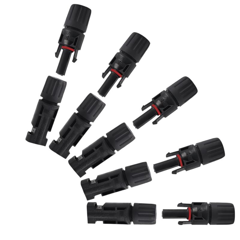 5 Pairs/10 Pairs PV Connectors IP67 Waterproof Solar Panel Connector Male & Female 1000V 1500V For Solar System Use