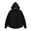 202 European and American Winter Retro Sweater Zipper Sweatshirt Fashion Long Sleeve Street Parka Women Outside
