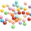 Electroplated Colored Round Beads 10-16mm for DIY Phone & Bracelet Jewelry Accessories