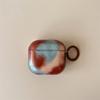 Creative blue orange smudge for AirPods Pro protective case 1/1st generation Apple Bluetooth headset cover AirPod