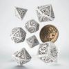 Q Workshop - The Witcher Dice Set Geralt The White Wolf