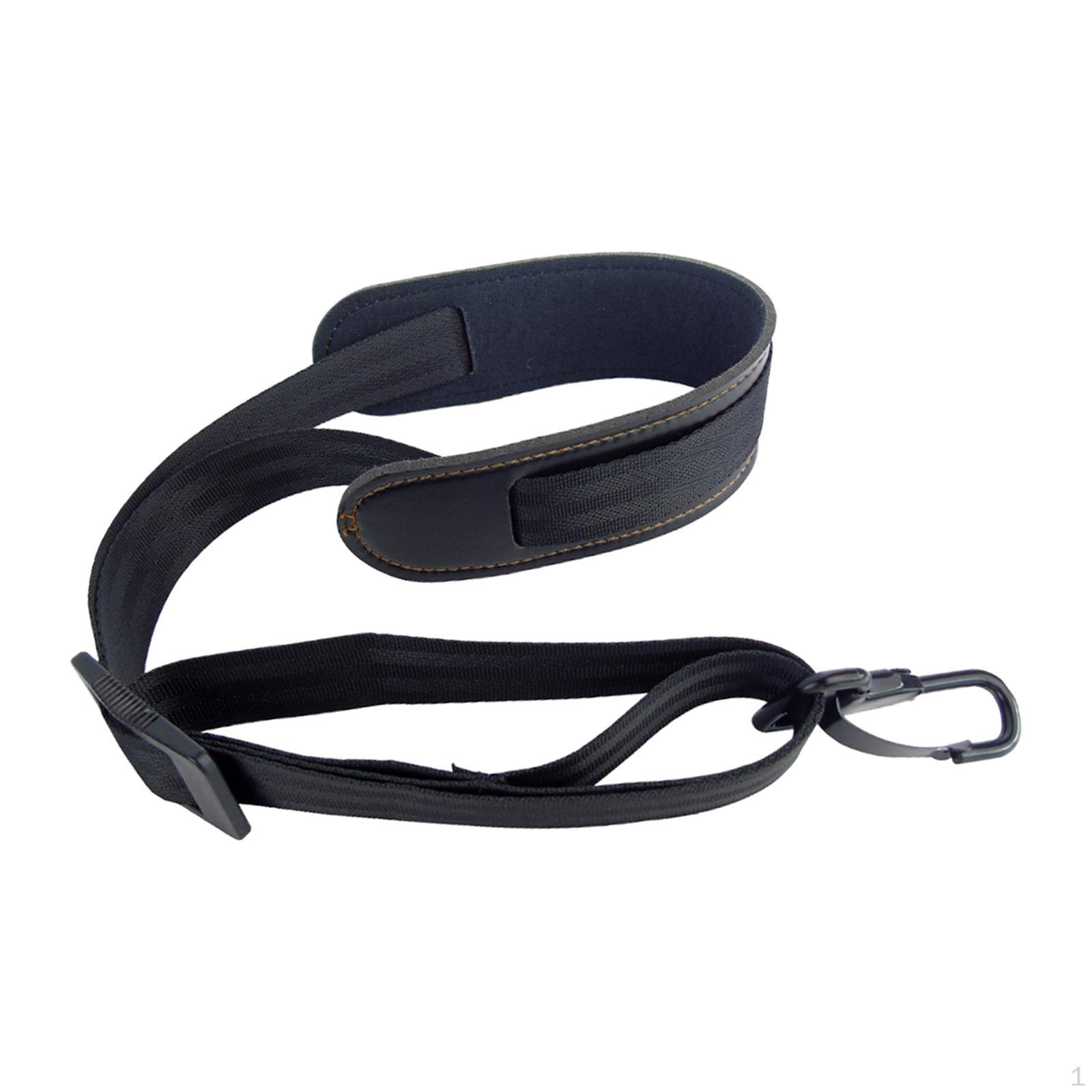Comfortable Saxophone Strap Adjustable Length Harness Metal Hook