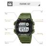 SKMEI 2126 Alarm montre homme Back Light Dightal Countdown Sport Watches Mens Fashion 5Bar Waterproof Stopwatch Wristwatch
