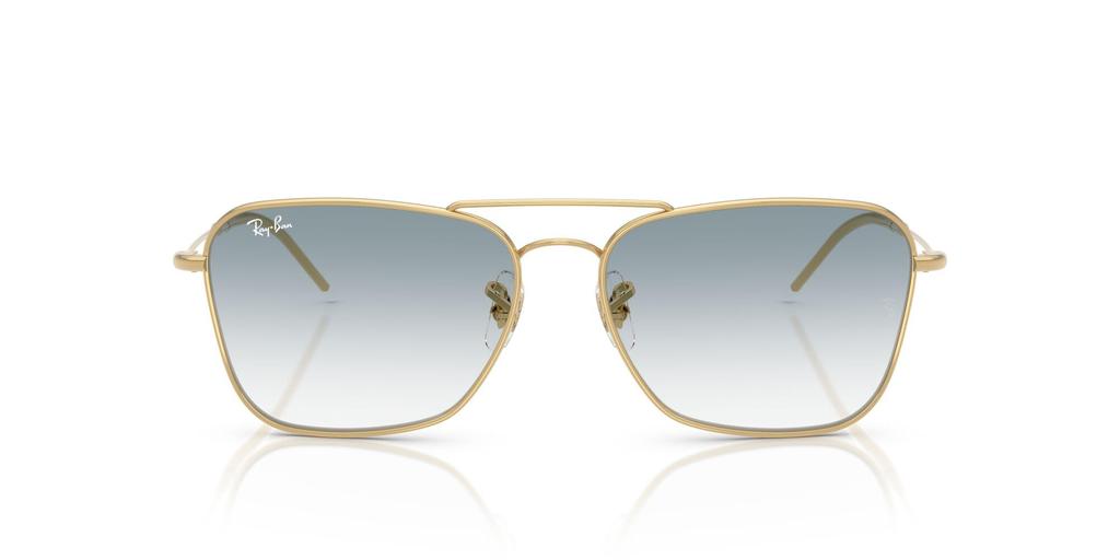 CARAVAN REVERSE ARISTA CLEAR GRADIENT BLUE Sunglasses 61mm 0RBR0102S Ray-Ban 001/7961