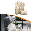 Canvas Tote Bag Grocery Holder for Travel Commuting Summer Work