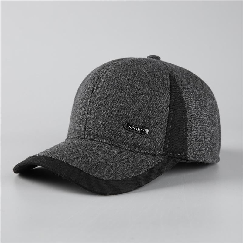 

Шапка Мужская Зимняя Бейсболка Мужская Старая Зимняя Мужская Дедушкина Теплая Утолщенная Шапка adjustable