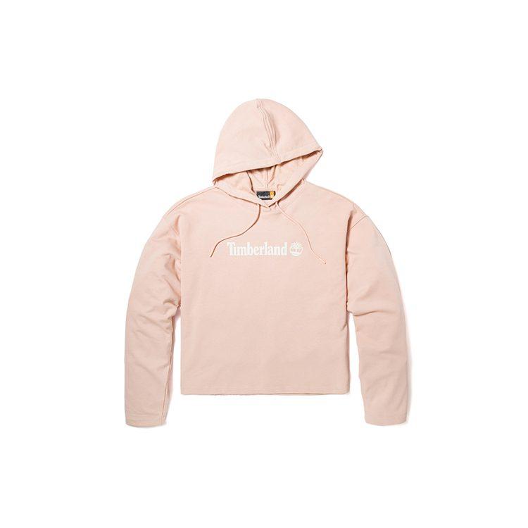 Timberland Sweatshirts Women's Light Pink Hooded Moderate Other A6AZ2-662
