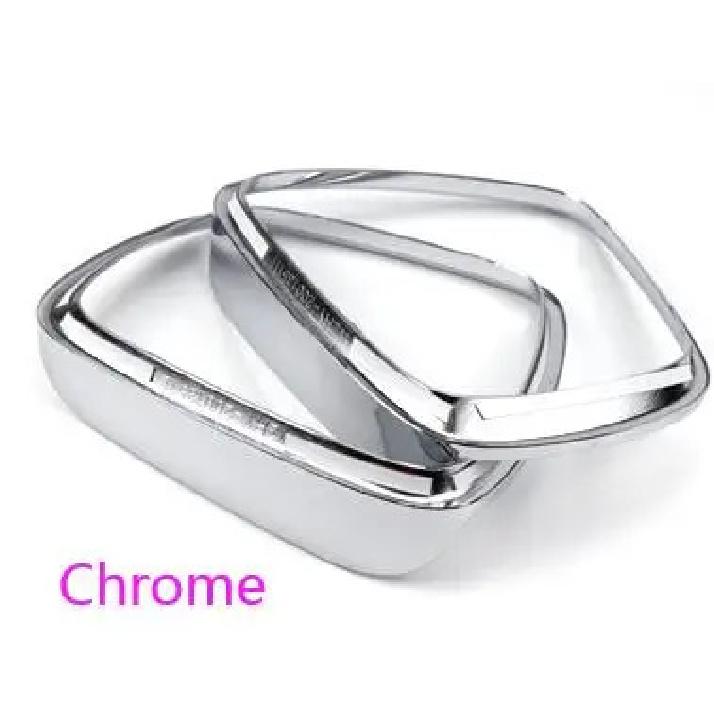 Car Rear View Side Glass Mirror Trim Frame Rain Shield Sun Visor Shade ABS Eyebrow For Renault Kadjar 2016 2017 2018