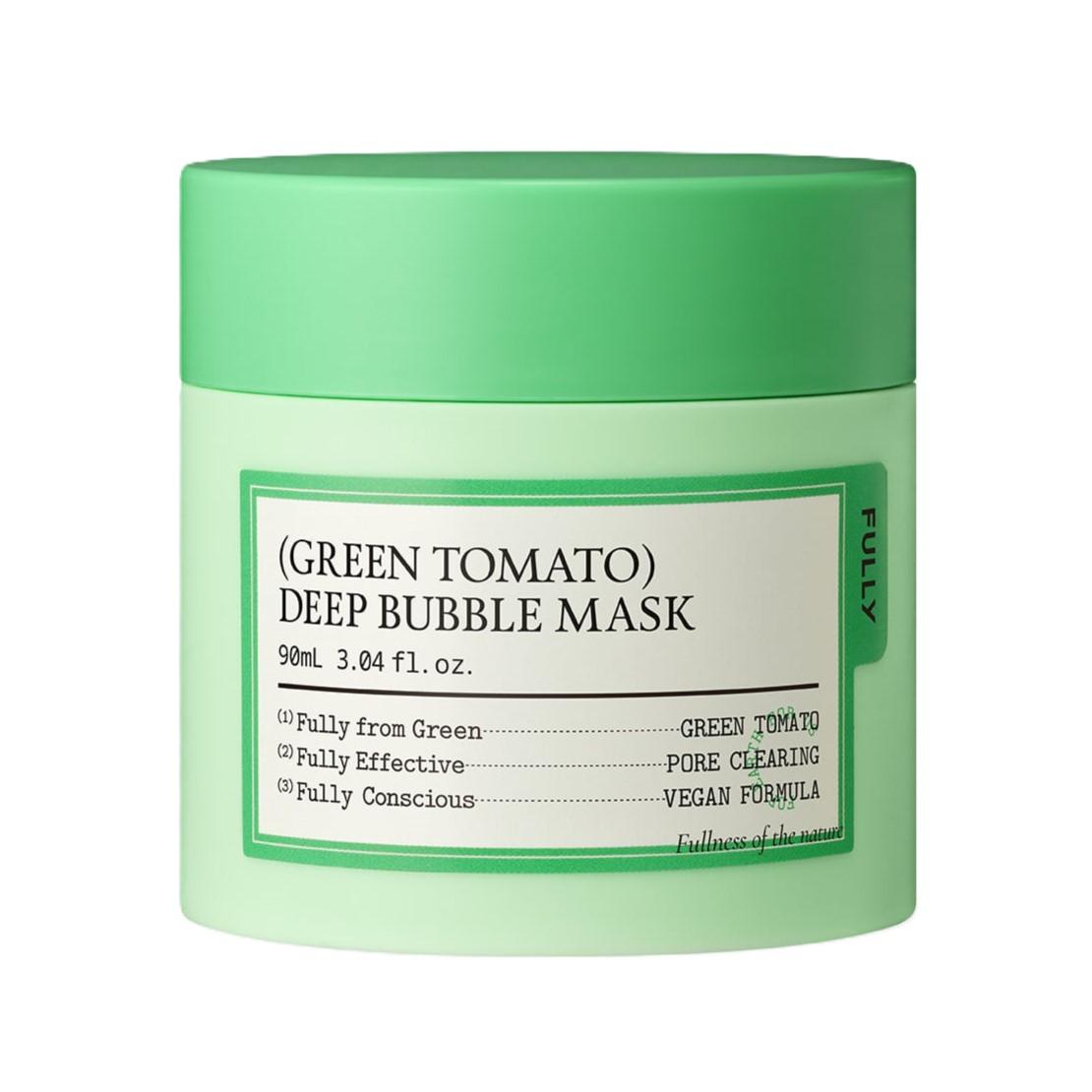 

[FULLY] Green Tomato Deep Bubble Mask 90ml