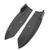 2 Pcs Rear Bumper Lip Spoiler Aerodynamic Lightweight Lower Chin Diffuser Splitter for X4 G02 M‑Sport 2018 To 2021