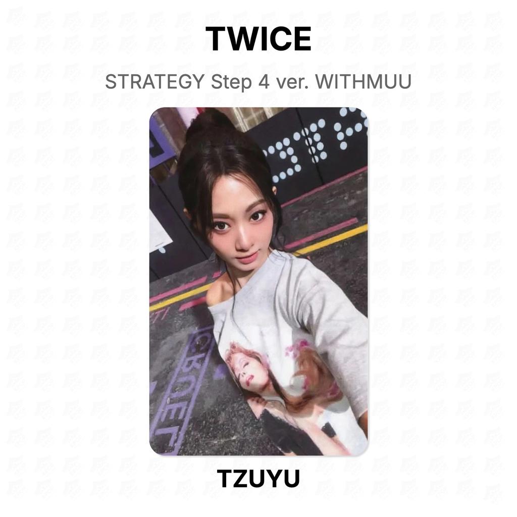 Twice STRATEGY Step 4 Ver. WITHMUU Official Photocard