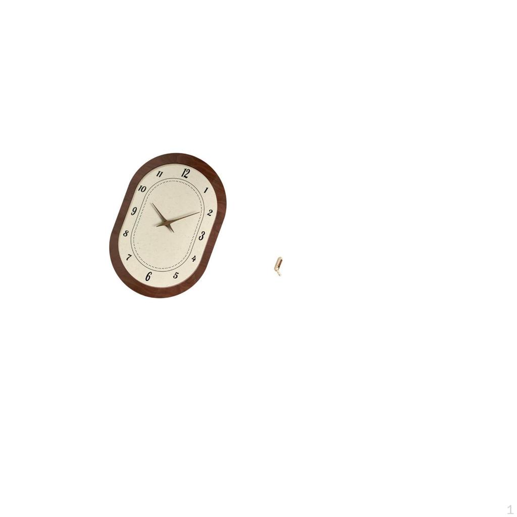 Elegant Decorative Wall Clock And Folding Hook Organizer for Home Office Bedroom Kitchen Bathroom