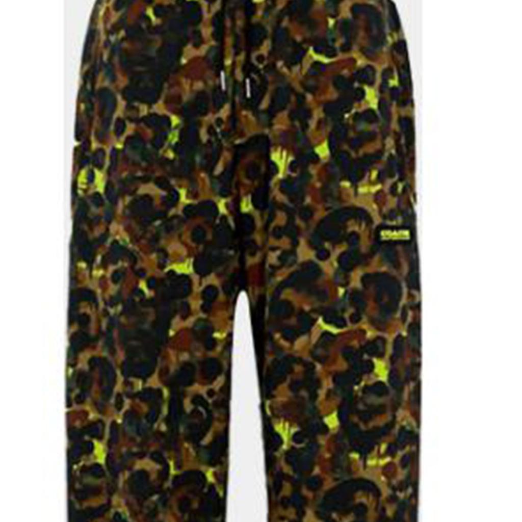 Coach Camouflage Print Casual Jogger Knit Sports Pants Men Bottoms C6455-T7W