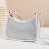 New Fashion Hand Carry Versatile Women's Bag Sequined Underarm Bag G Niche Shoulder Bag