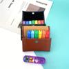28Grid 7 Day Weekly Pillbox Storage Container Pill Wallet Box Set Medicine Box Organizer Case Wallet Medicine Box Travel Case.