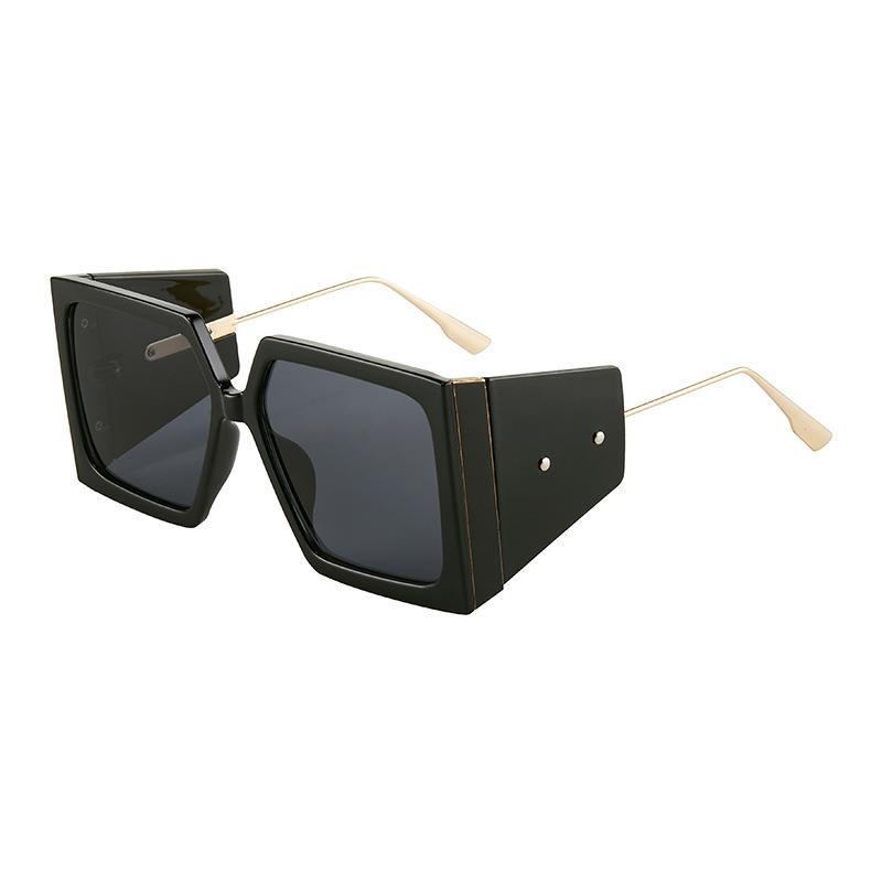 

European American Style Square Sunglasses for Women Anti Glare UV Protection Fashion Sun Glasses