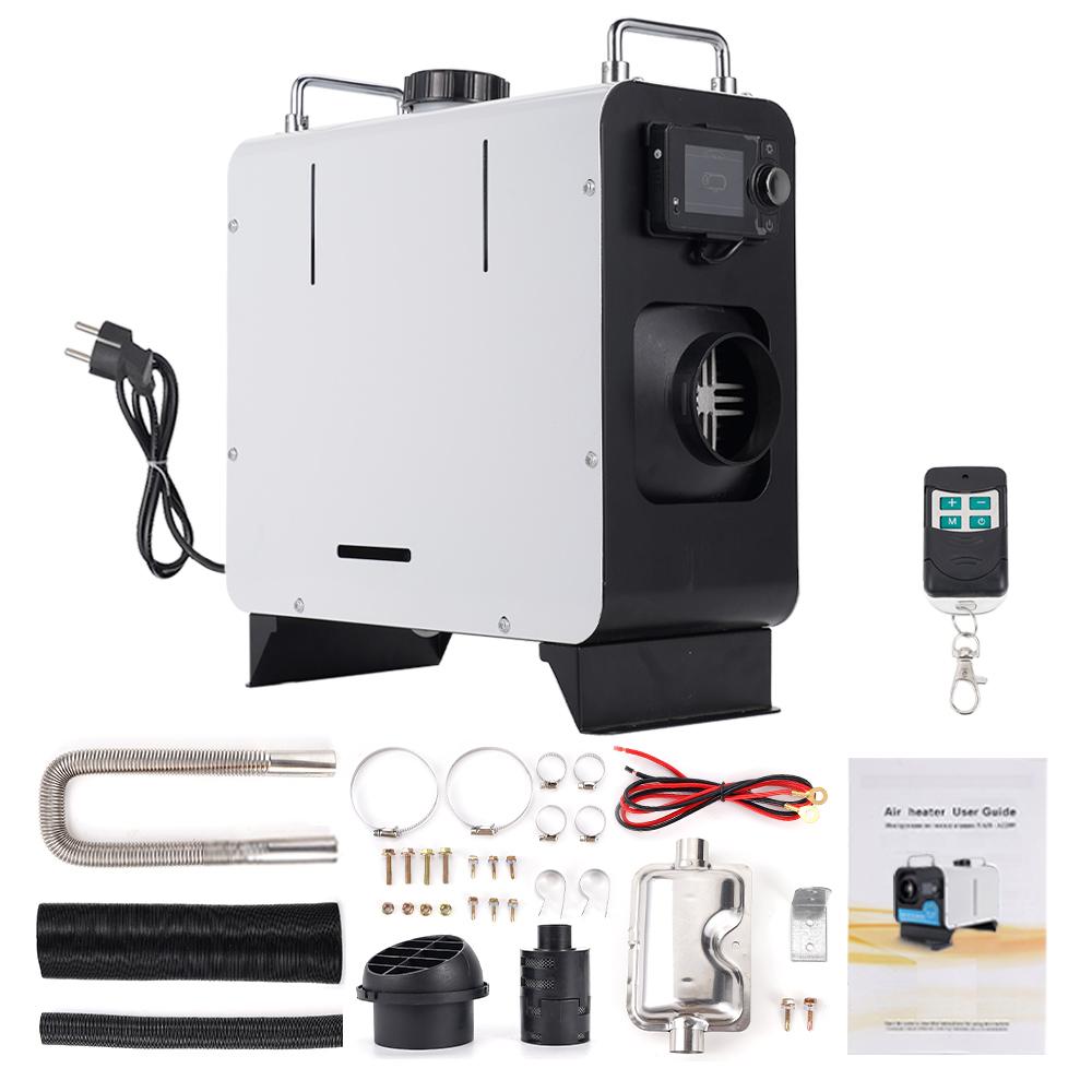 2-8KW Bluetooth Parking Heater General Current 12V&24V&220V Three-in-one Machine For Indoor Outdoor Camping Ship RVS Trucks Vans