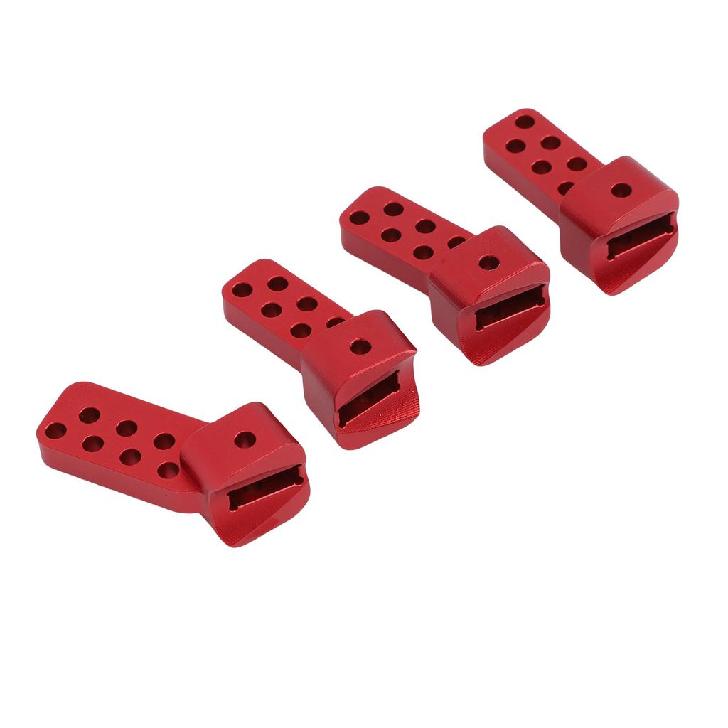 4Pcs RC Link Mounts Fit for SCX10 II AR44 Crawler Rear Axle Anti Squat Mounts Aluminum Alloy