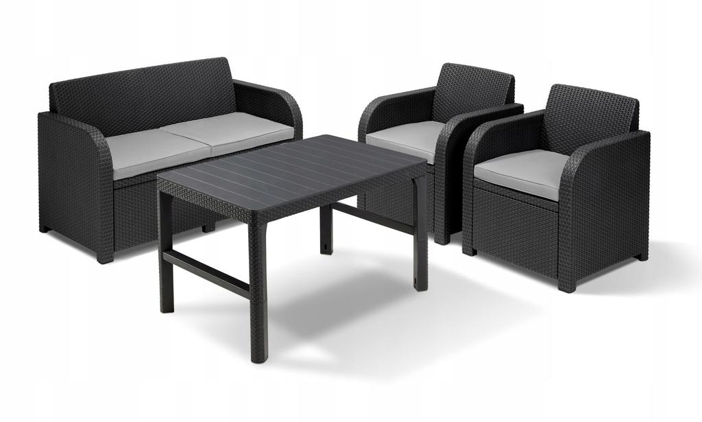 Table Garden Table Terrace Balcony Coffee Adjustable 2in1 KETER 