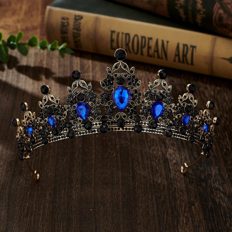 Hochzeit Haar Tiara Kristall Brautkrone Kopfschmuck Modisches Haarband Stirnband Haarschmuck Kopfschmuck Geschenk