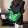 Cloud Bag Womens Casual Nylon Shoulder Bag With Zipper Closure For Daily Use