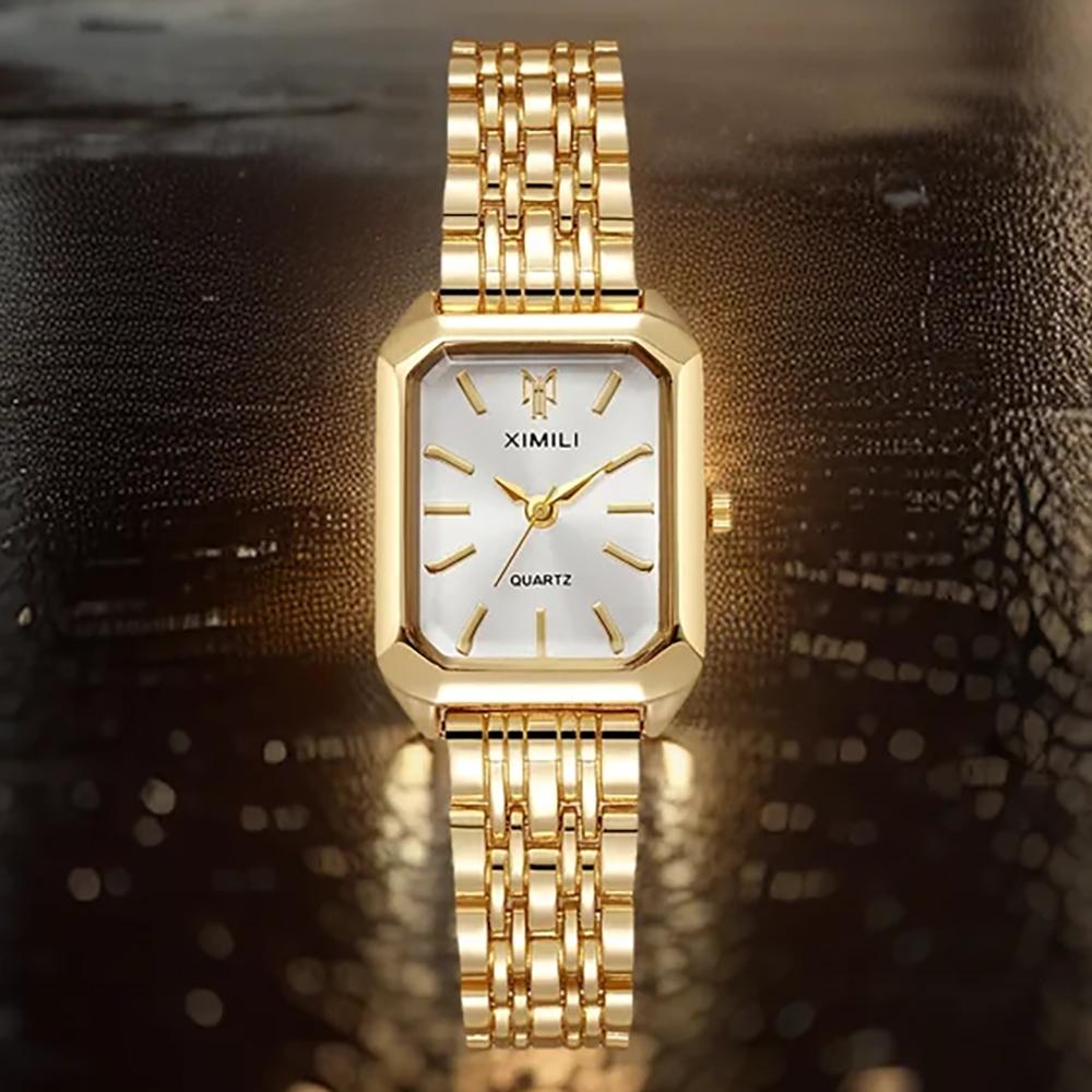 New Fashion Women's Minimalist Square Quartz Lovers Watch Casual Sports Women Gift Clock Watches
