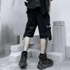 Sommer Shorts Herren Streetwear Lässige Herren Cargo Shorts Hip Hop Punk Herrenbekleidung