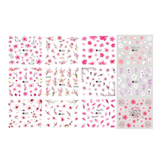 Excelente Manicures Decalque Autoadesivo Criativo Resistente ao Desbotamento