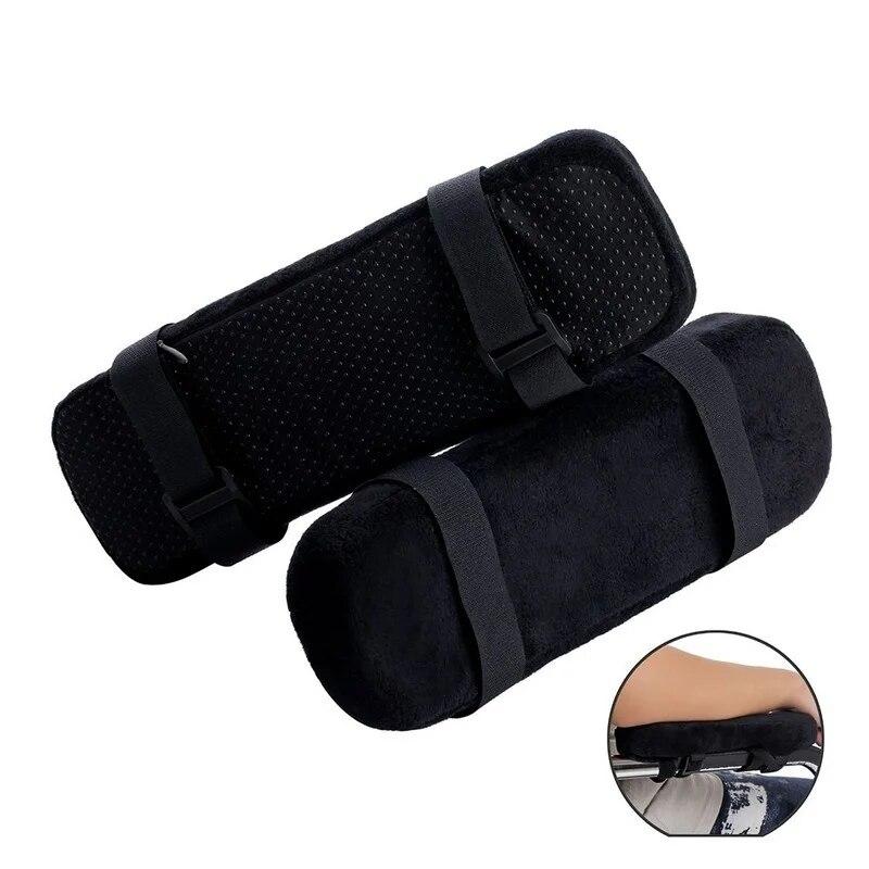 1Pcs Car Seat Armrest Pad Memory Foam Armrest Pads Home Office Game Chair Soft Elbow Cushion Pillow Arm Rest Mat Sponge