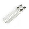 Car Simulation Tuyere Exhaust Pipe Mouth Decoration Sticker 3D Fake Air Vent At The Rear  Exterior Modification