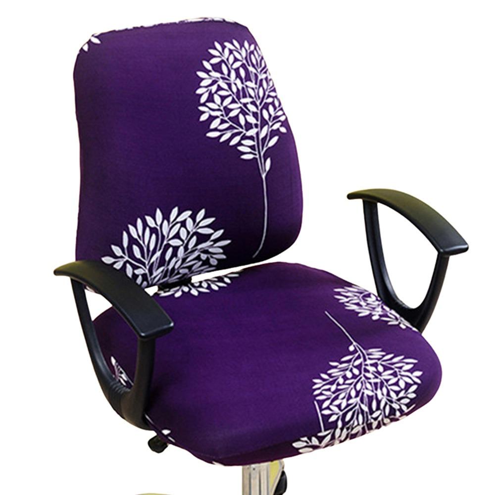 

2Pcs/set Elastic Armchair Seat Cover Cartoon Lift Rotating Chair Cover for Home&Office 01