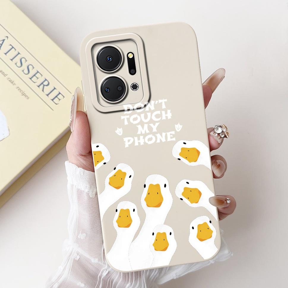 Luxury Painted Cover For Honor X7a 4G Case 2023 Silicone Soft Fundas Phone Case For Honor X7A X 7a HonorX7a Coque Capa