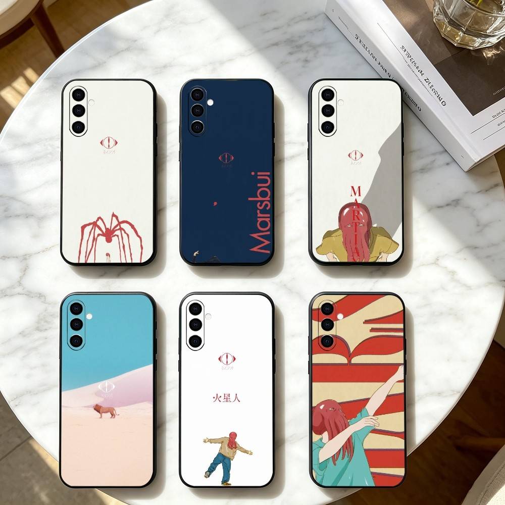 MUSIC Yorushika-A S-sart-T Phone Case For Samsung Galaxy A73,A72,A71,A70,A53,A52,A51,Others Soft Black Cover